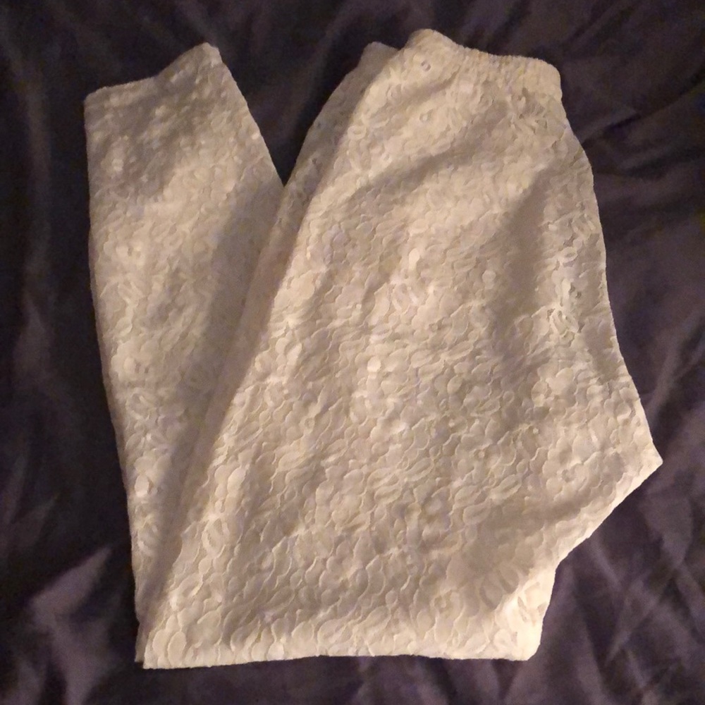 Vintage 80’s lace leggings